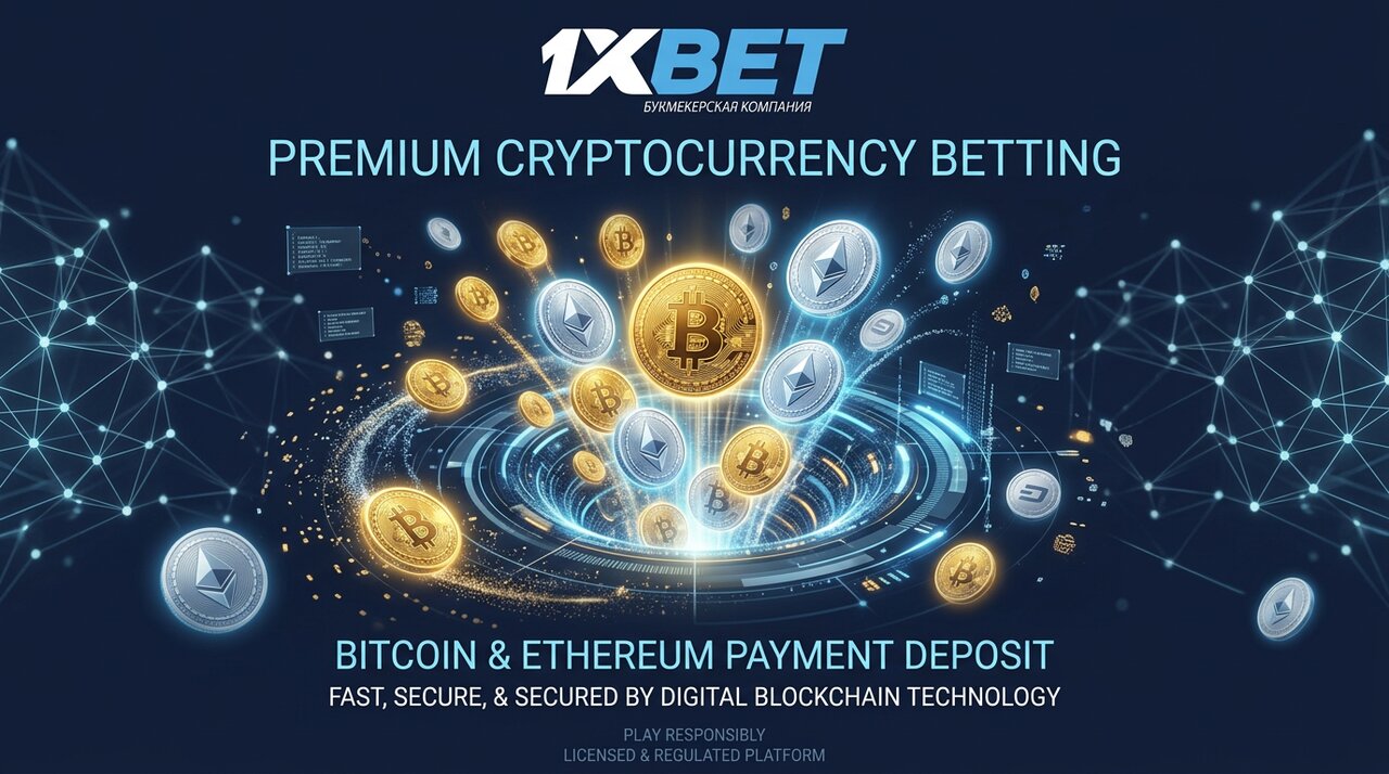 Криптовалюта 1xBet — Bitcoin Ethereum USDT депозит и вывод средств